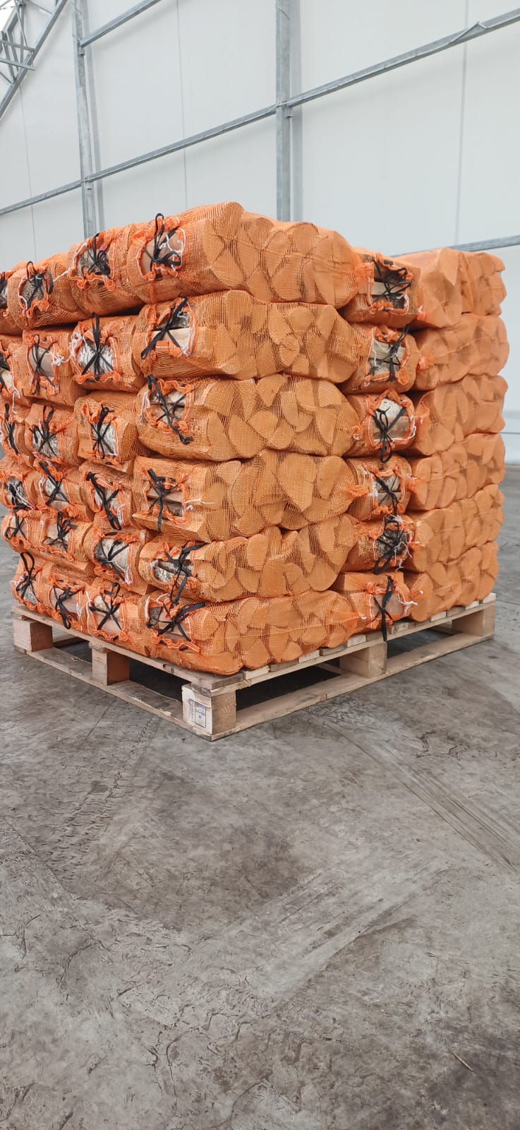5 Net Birch Log Bundle – Premium Kiln-Dried Pizza & Firewood Logs