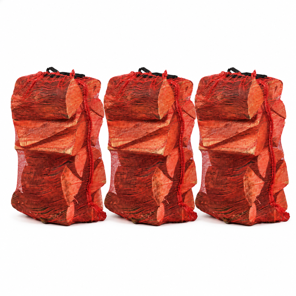 3 Net Birch Log Bundle – Premium Kiln-Dried Pizza & Firewood Logs
