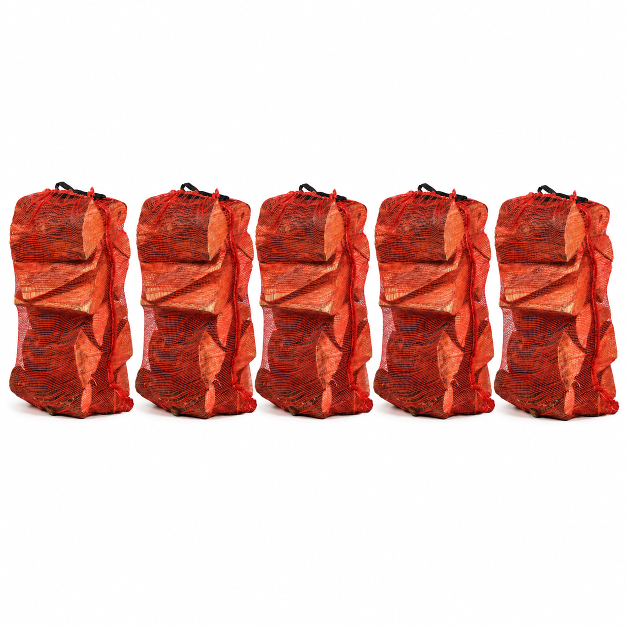 5 Net Birch Log Bundle – Premium Kiln-Dried Pizza & Firewood Logs