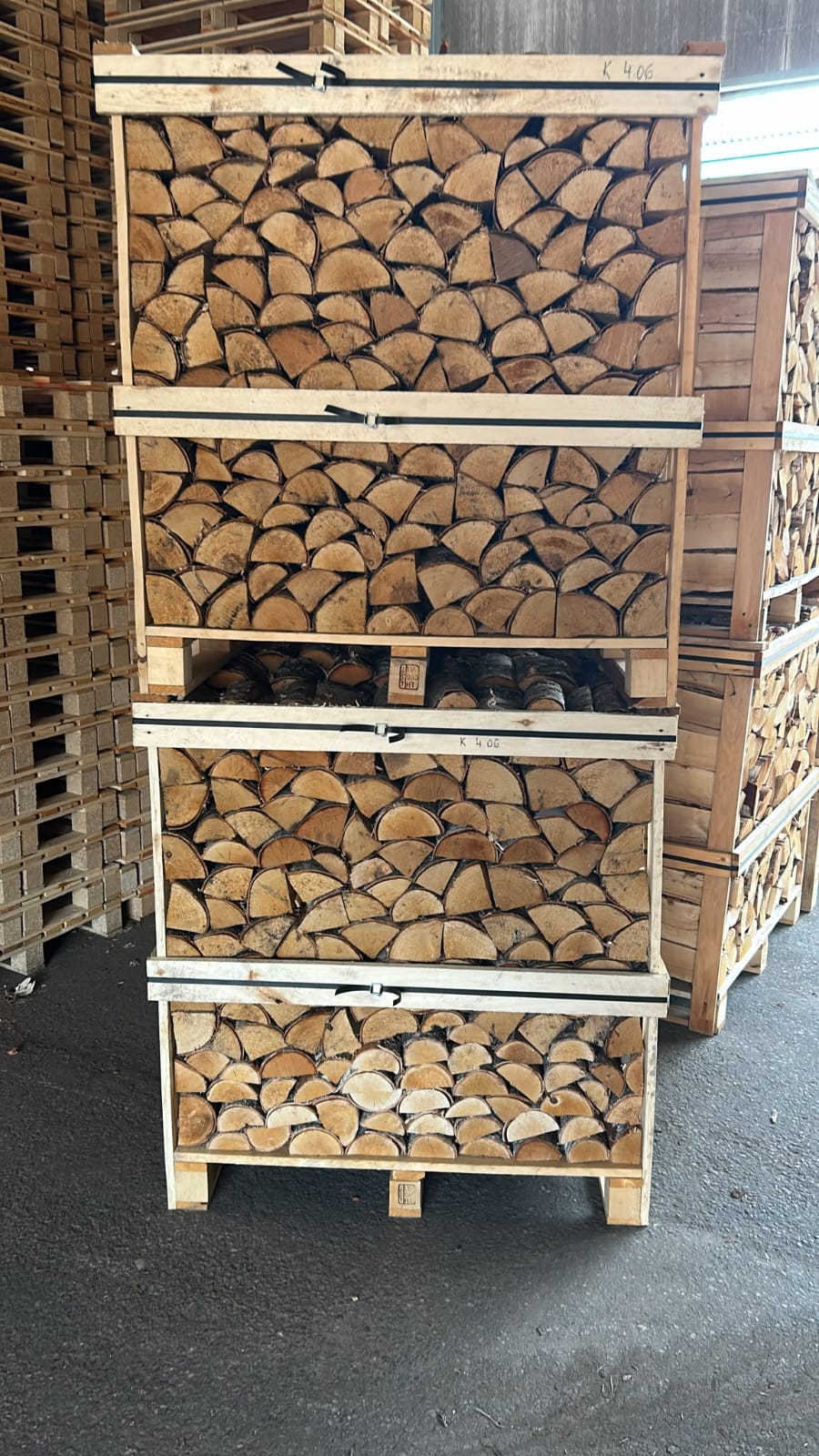 Northern Firewood XXL Crate of Ready to Burn® Kiln-Dried Hardwood Logs