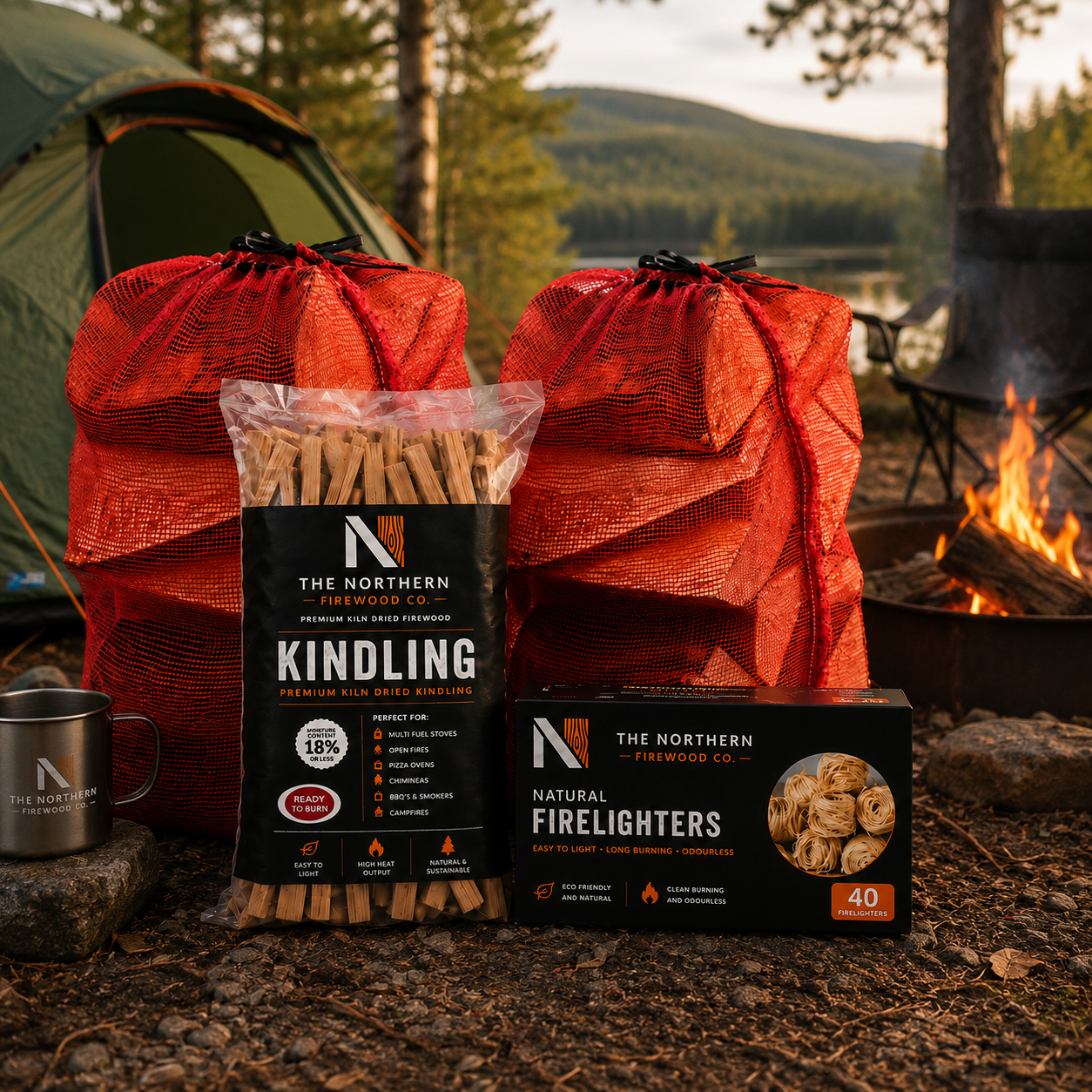 Camping Firewood Bundle – Everything You Need for the Perfect Campfire